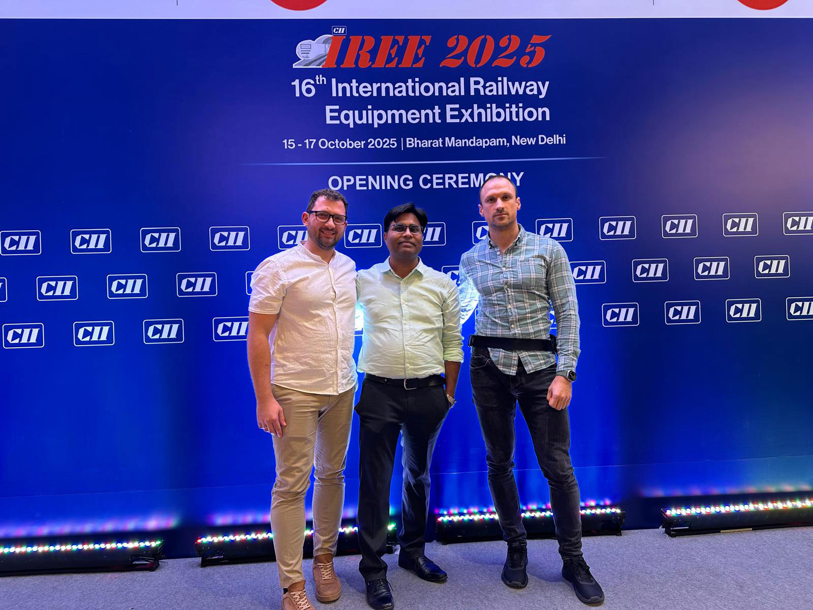 Visit to the IREE Trade Fair in India