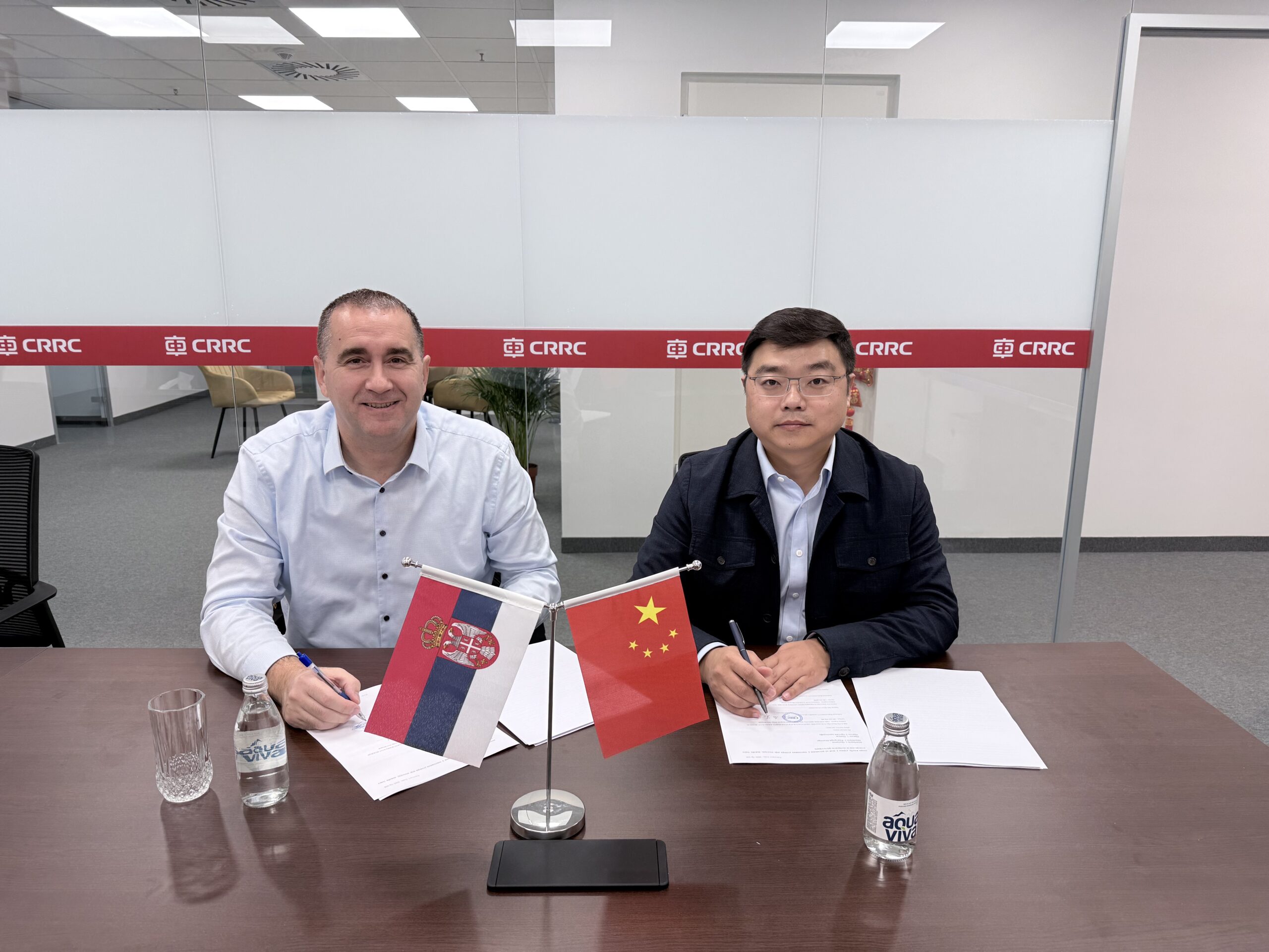Contract Signing with CRRC Changchun Railway Equipment Serbia d.o.o. Belgrade
